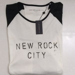 John Varvatos Long Sleeve Tee - Brand New! Sz L